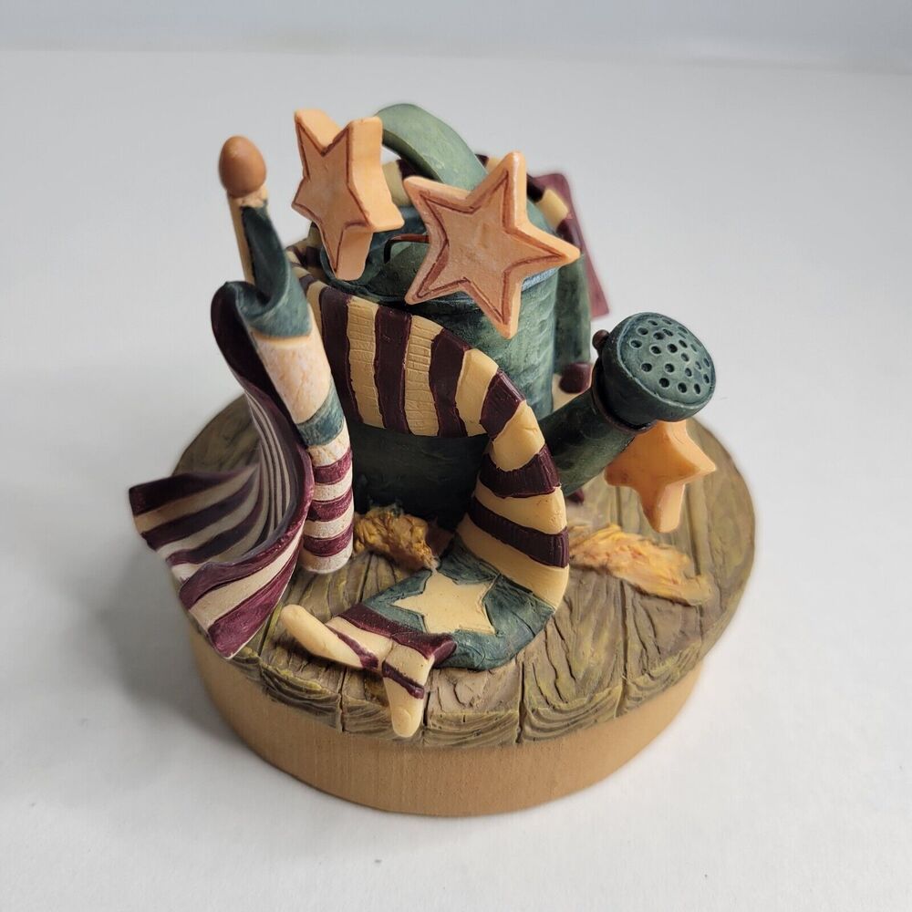Our America by Yankee Candle Flag & Watering Can Jar Candle Topper Lid